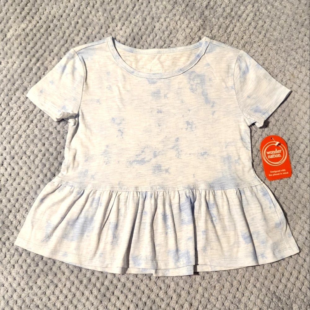 Peplum top for girls